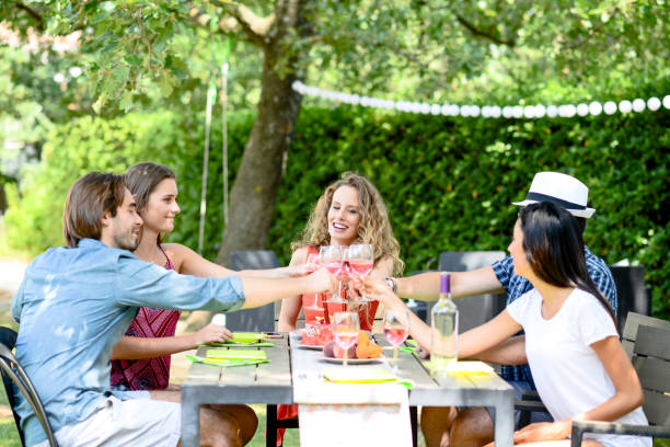 backyard get together